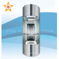 High quality panoramic elevator lift for sightseeing vvvf